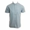 Vissla Stacked Eco In Blue Woven Shirt