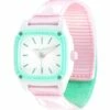 Freestyle Shark Leash Analog Seafoam In Multi Watch
