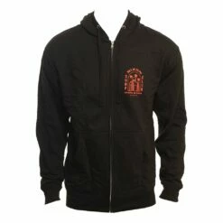 NIXON Temple Zip Hoodie In Black Sweatshirt