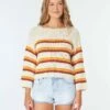 Rip Curl Golden Days In Cream Sweater