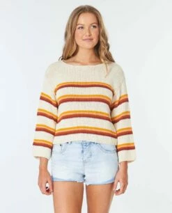 Rip Curl Golden Days In Cream Sweater