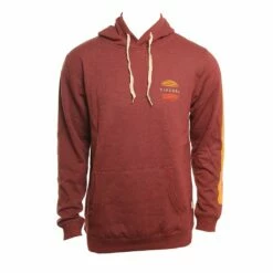 Rip Curl Surf Revival Hood In Burgundy Sweatshirt