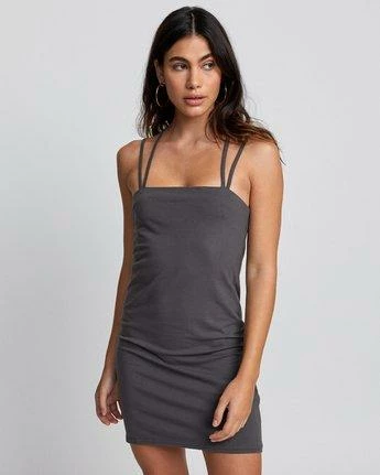 RVCA Grace In Gunmetal (Gnm) Dress 1 RVCA Grace In Gunmetal (Gnm) Dress
