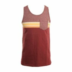 Rip Curl Surf Revival In Burgundy Tank Top