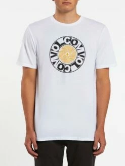 Volcom Vortexsphere In White Shirt