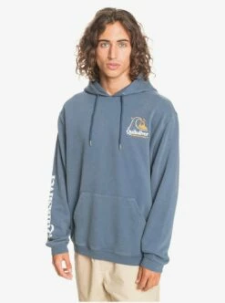 Quiksilver Sweet As Slab Hoodie In Sargasso Sea (Bsg0) Sweatshirt