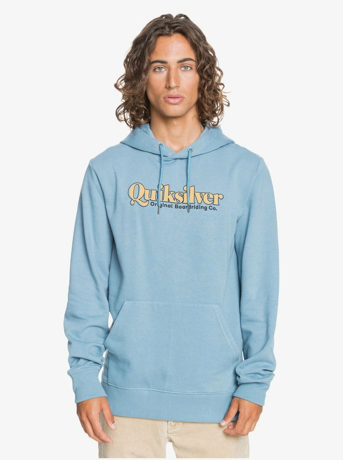 Quiksilver Instant History Hoodie In Blue Sweatshirt 1 Quiksilver Instant History Hoodie In Blue Sweatshirt
