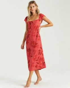 Billabong Making Waves In Guava (Gva) Dress