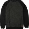 Billabong Balance Crew In Black Sweatshirt