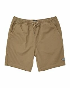 Billabong Larry Layback Twill In Gravel (Grv) Shorts