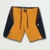 Volcom Stone Trajectory Mod In Gold Boardshort