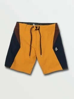 Volcom Stone Trajectory Mod In Gold Boardshort
