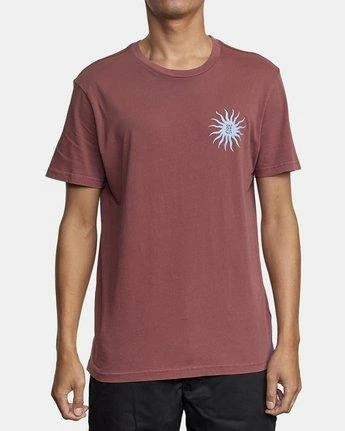 RVCA Sun Sprout In Red Shirt 1 RVCA Sun Sprout In Red Shirt