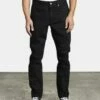 RVCA Denim Rockers Skinny Fit In Black