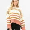 Rip Curl Road Side In Bone (Bo Sweater