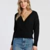 Billabong Carry On In Black Sweater