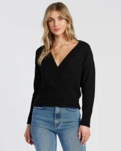 Billabong Carry On In Black Sweater
