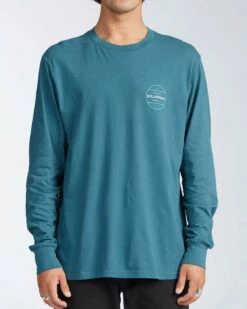 Billabong Rotor Long Sleeve In Pacific (Pac) Shirt