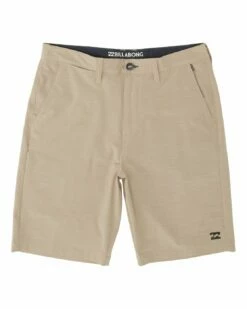 Billabong Crossfire Slub Submersible In Light Khaki (Lkh) Shorts