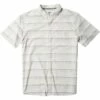 Vissla Santanas Eco In White Woven Shirt