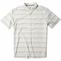 Vissla Santanas Eco In White Woven Shirt