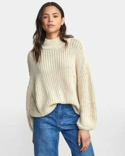 RVCA Fitz In Birch (Bir) Sweater