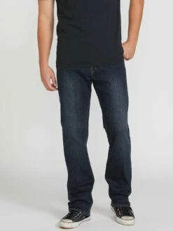 Volcom Denim Kinkade Regular Fit In Blue