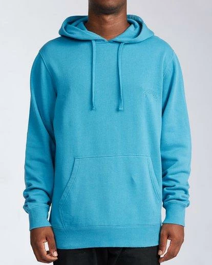 Billabong Wave Washed Pullover Hoodie In Blue Sweatshirt 1 Billabong Wave Washed Pullover Hoodie In Blue Sweatshirt