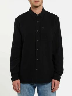 Volcom Caden Solid In Black Shirt