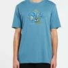 Volcom Kelpless In Blue Shirt