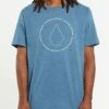 Volcom Center Stone In Blue Shirt
