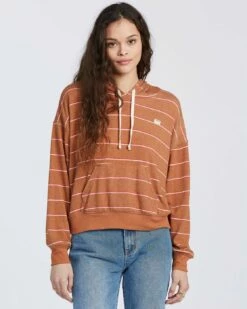 Billabong Here Now Hoodie In Auburn (Aub) Sweatshirt