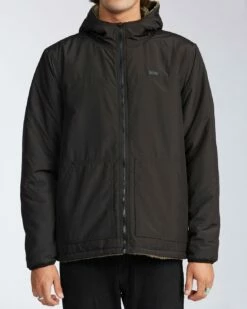 Billabong Switchback Reversible In Black Jacket