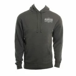 Box Corp Hooded Pullover In Black Sweatshirt