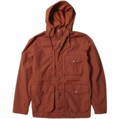 Vissla Creators Eco Field Nylon In Rust (Rus) Jacket