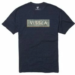 Vissla Retro Foundation In Midnight (Mid) Shirt