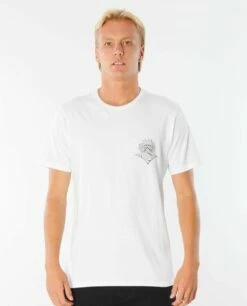 Rip Curl Scorched Earth In White Shirt