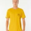 Rip Curl Scorched Earth In Mustard (Mu Shirt