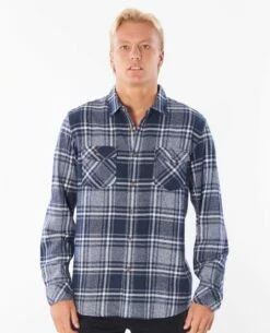 Rip Curl Hammonds Flannel In Navy Blue (Nv Shirt
