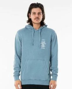Rip Curl Search Icon Hood In Blue Sweatshirt