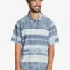 Quiksilver Laki Maikai In Blue Woven Shirt