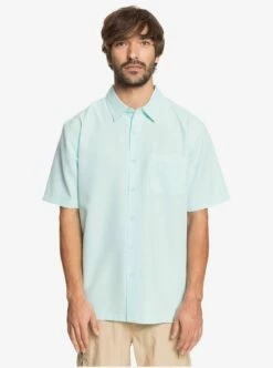 Quiksilver Centinela 4 In Aqua Splash Centinella (Bzg1) Woven Shirt