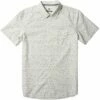 Vissla Pono Eco In Grey Woven Shirt