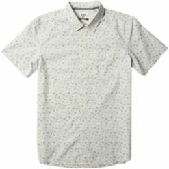 Vissla Pono Eco In Grey Woven Shirt