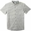 Vissla Pono Eco In Dark Denim (Dkd) Woven Shirt