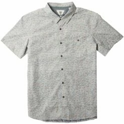 Vissla Pono Eco In Dark Denim (Dkd) Woven Shirt