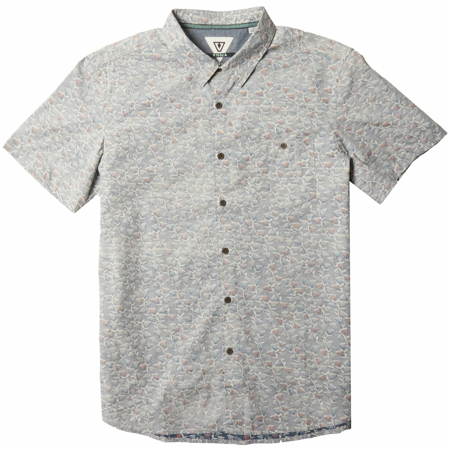 Vissla Pono Eco In Dark Denim (Dkd) Woven Shirt 1 Vissla Pono Eco In Dark Denim (Dkd) Woven Shirt