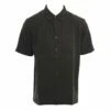 Quiksilver Kelpies Bay In Black Woven Shirt
