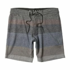 Vissla Mocha Sofa Surfer In Charcoal Shorts