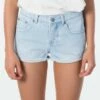 Rip Curl Amy Denim II In Light Blue Shorts